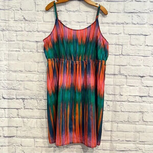 Lane Bryant Colorful Sleeveless‎ Lightweight Dress